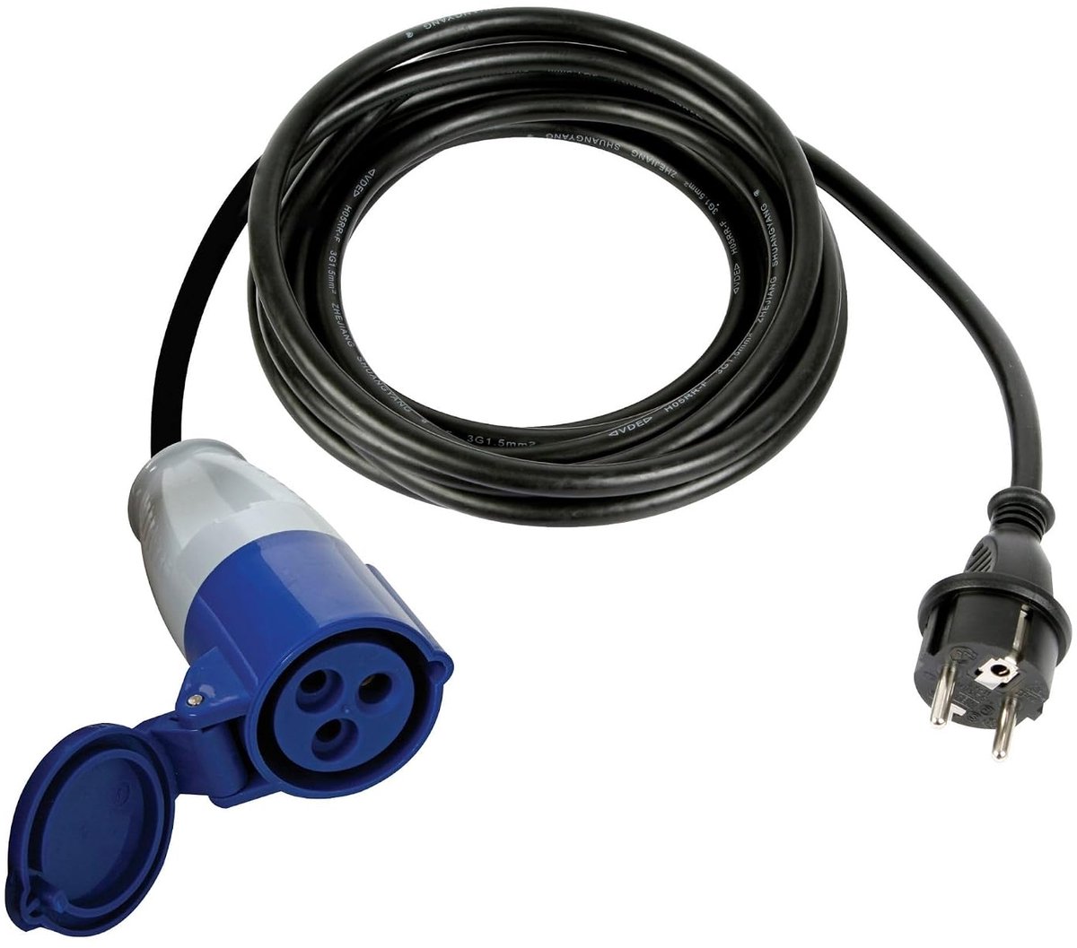 - ECEEA3 kabel Schuko stekker op Cee koppeling, 3 m 162434