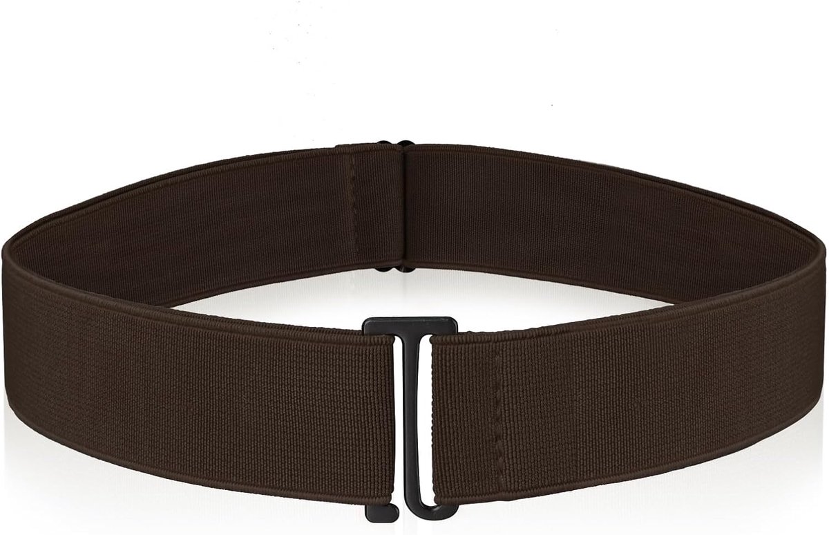 Riemen, Vrouwen Stretch Riem Verstelbare Elastische Riem Met Platte Gesp No Show Taille Riemen Voor Jeans Broek Jurken