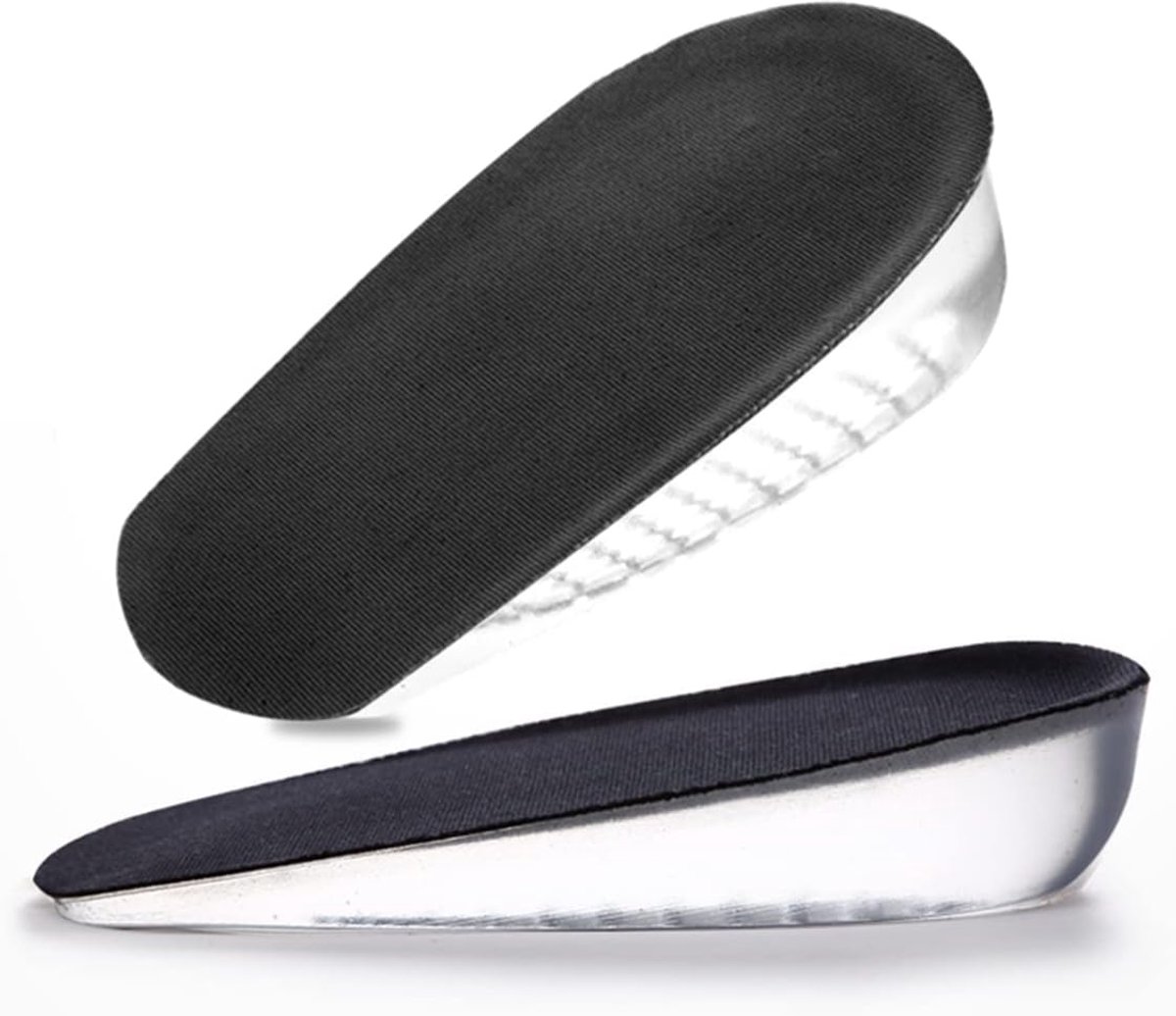 Hoogte Toename Inlegzolen, 1 Paar Gel Verhogen Binnenzool Inlegzolen Hiel, Onzichtbare Hak Heffen, Vrouwen Schokabsorberende Schoen Inserts -3CM