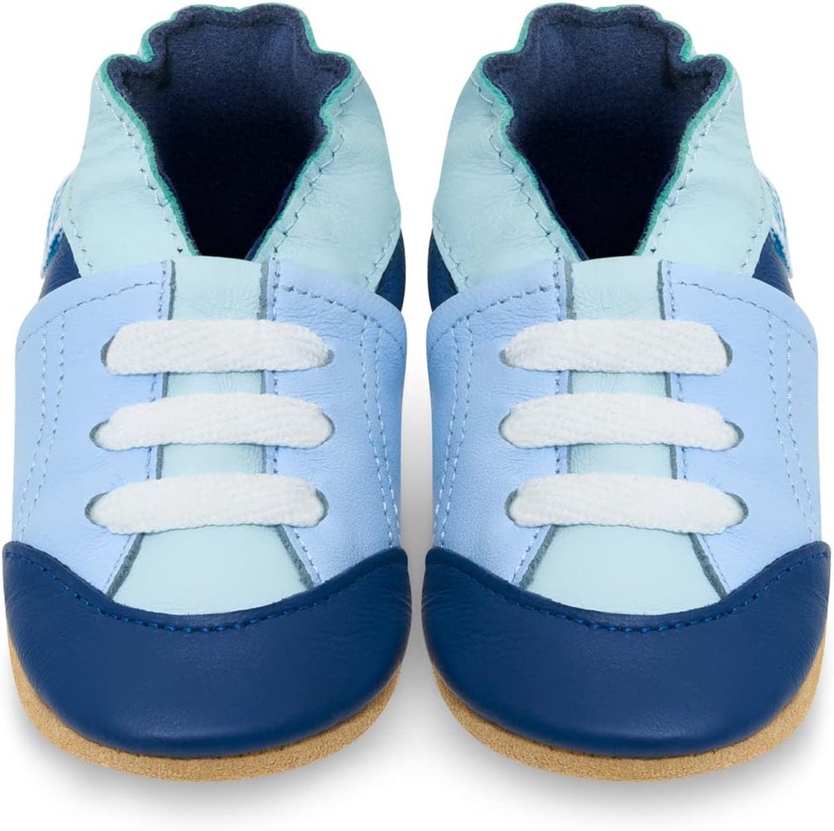 Babyslofjes Babyschoentjes met Zachte Zooltjes - Schoentjes voor Meisjes - Schoentjes voor Jongens - Leren Peuterschoentjes - Loopschoentjes voor Baby's