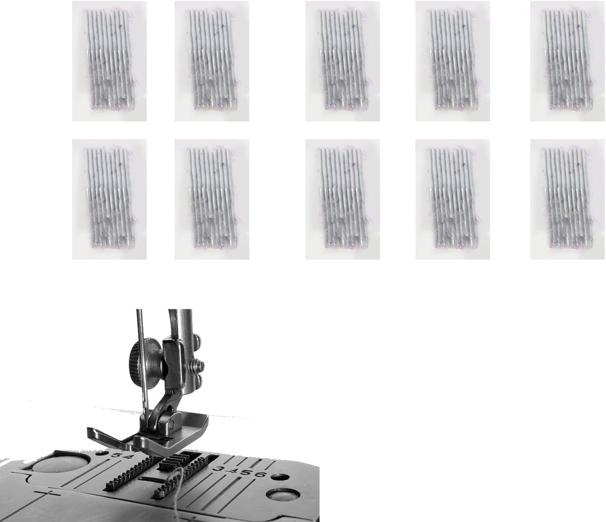 6 Type Industriële Naaimachine Metalen Naalden Gemengde Kit Accessoires voor Huishoudelijke Kleding Tailor Factory Naaimachine 10 Stuks Set