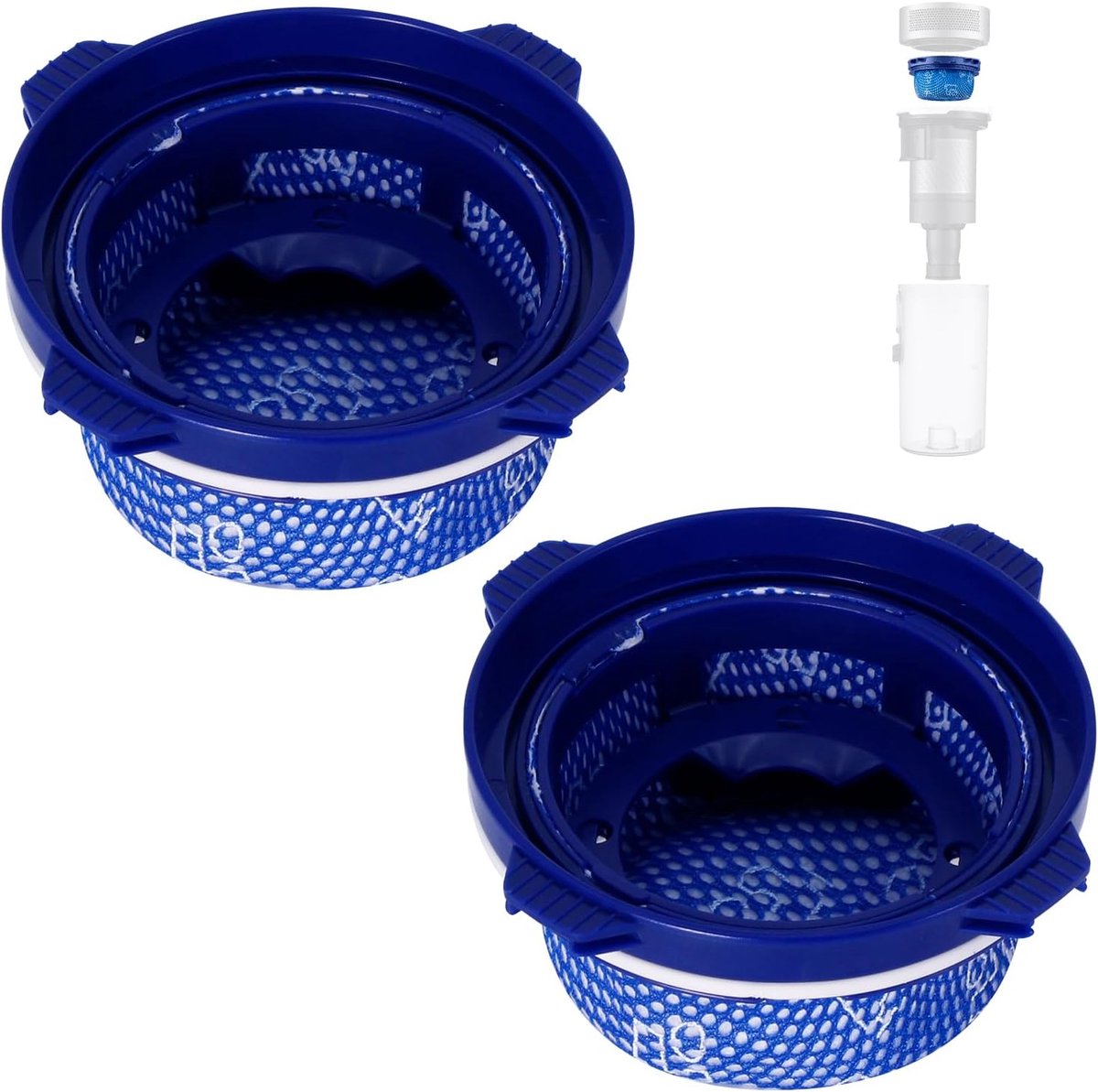 Filter accessoires voor Samsung Jet 75/70/75+/60/VS9000RL Micro handheld draadloze stofzuiger vervangingselement filter reserveonderdelen (2 stuks)