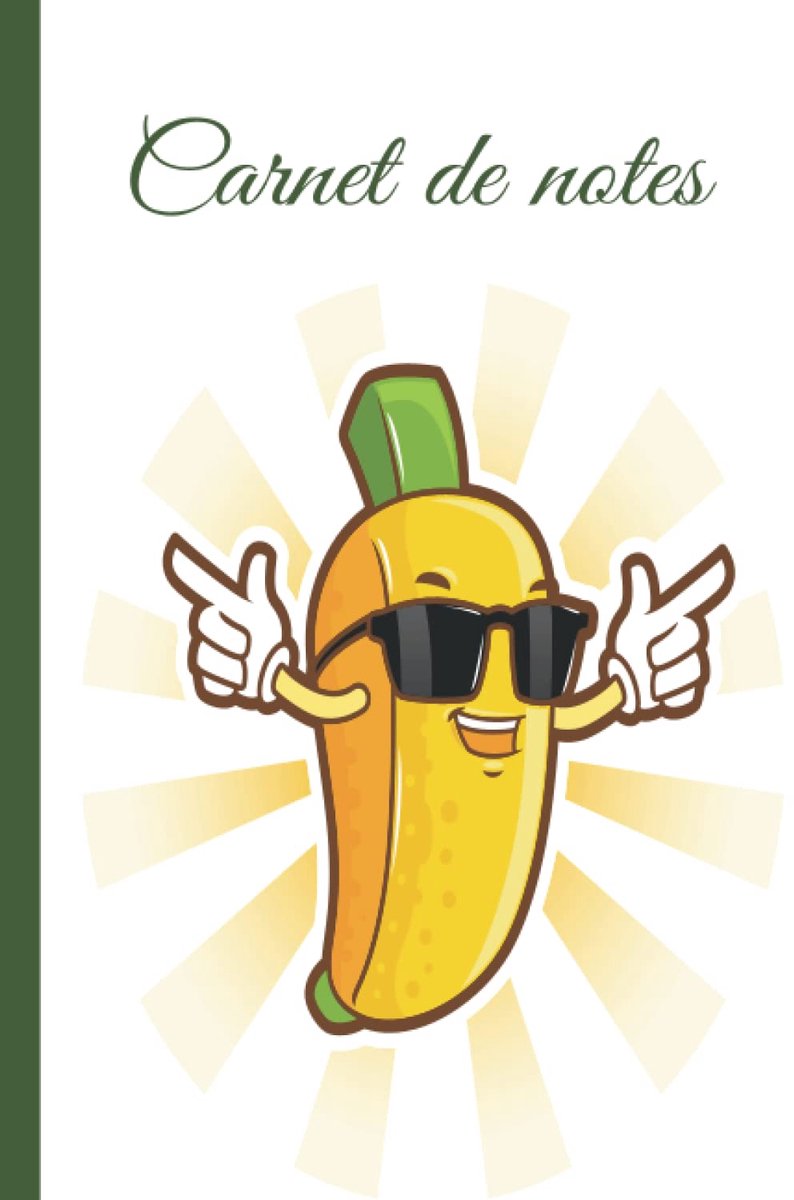 Carnet de notes Banane: Cahier de banane à larges lignes, cahier de papier ligné pour l'école, les étudiants, cadeau pour enfants, garçons, filles, ... cahier de banane, amoureux de la banane