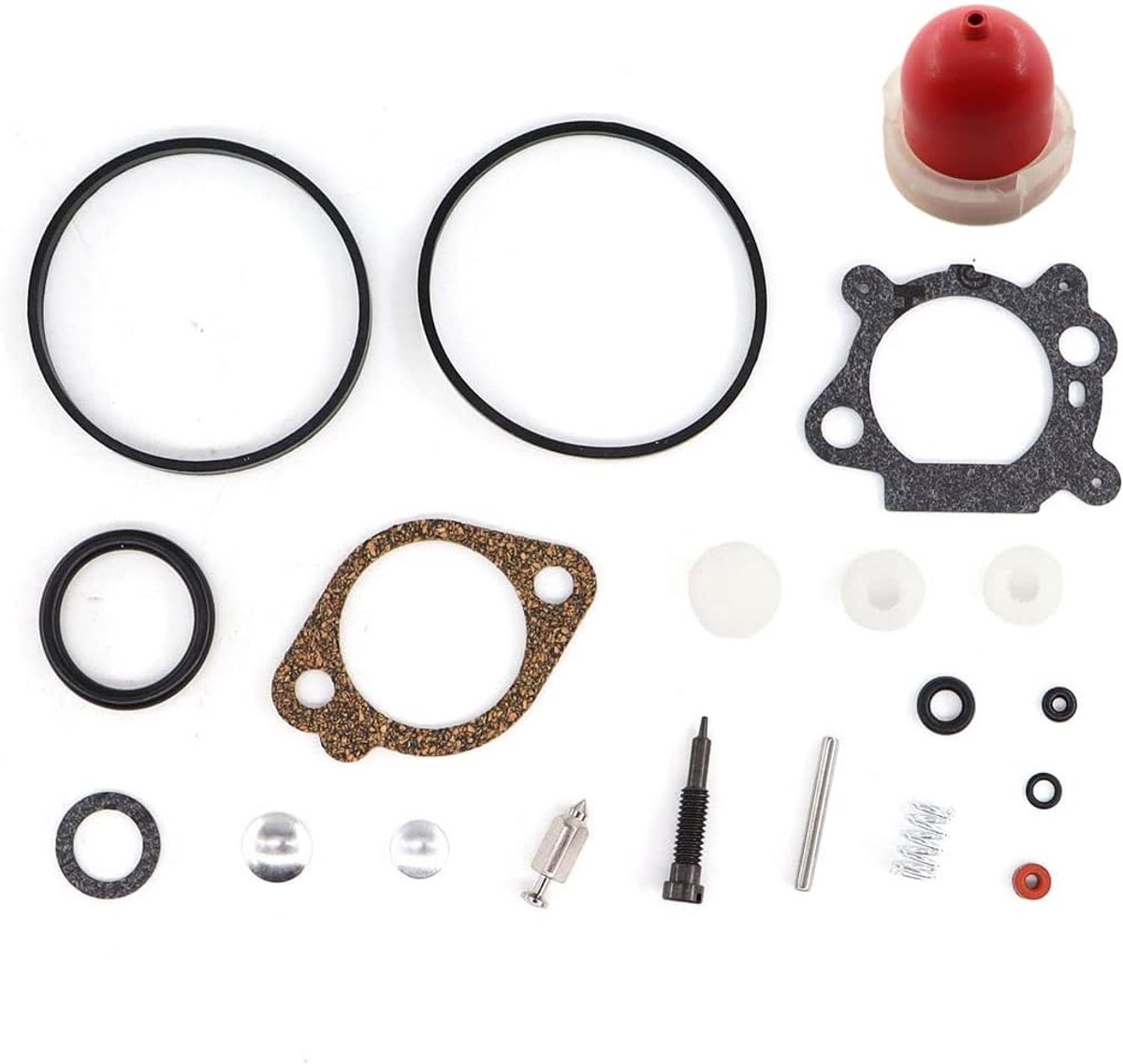 Carburateur pakking reparatieset voor Briggs & Stratton 498260 398183 490937 492495 493762 498261 voor 3,5-4 PS MAX serie Quantum 12B800 12C700 12C800 12A800 12A8800 12A8800 00 motoren.