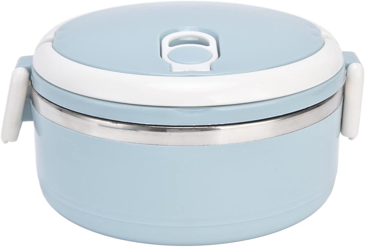 Lekvrije Thermische Isolatie Bento Box voor School Office Homee Travel Camping, 304 Rvs Lunchbox,