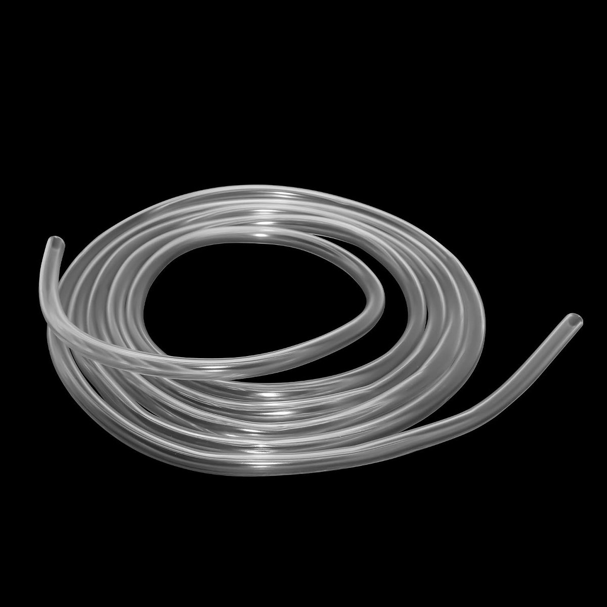 buis 7 mm ID x 10 mm OD 2 m (6,5 ft) doorzichtige vinylslang PVC-buis, lichtgewicht en flexibele plastic buis, waterluchtpijp