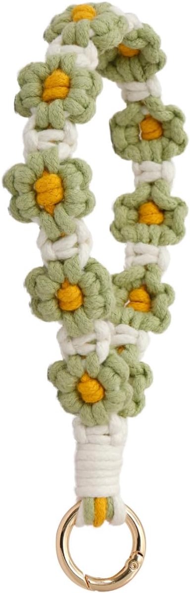 Macrame lint sleutelhanger Lanyard kaart sleutelhanger meisjes cadeau voor vrouw