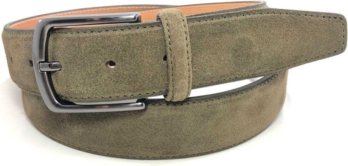 Riem Heren Suède Riem Heren 3,5cm-4cm (35mm-40mm) breed | suède met geschenkverpakking | milieuvriendelijke en eerlijke productie