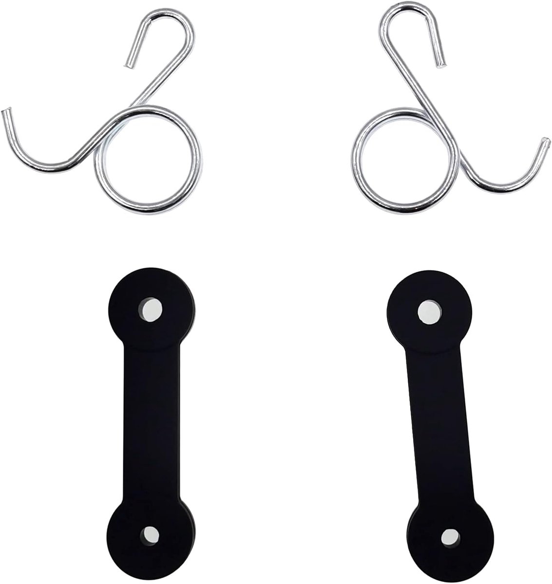 2 Pack Bagger Klink Gras Chute met Haak 532160793 160793 voor Husqvarna Poulan Roper Sears Craftsman AYP