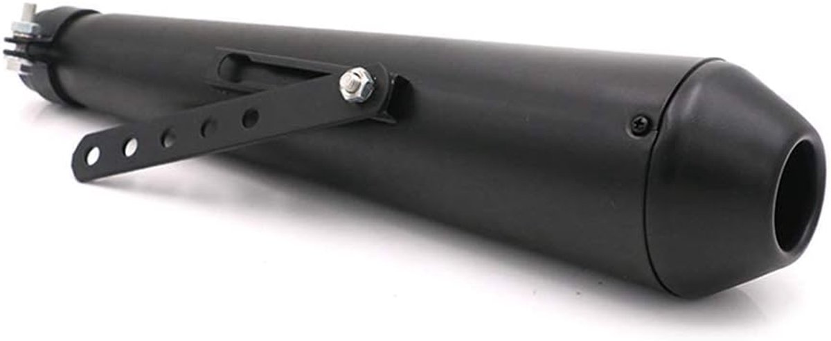 uitlaat, instapmodel, 1,5-2 inch, inlaatuitlaat, motorrijder, geluidsdemper, slip-on voor crossfiets, streetbike, scooter (stijl A)