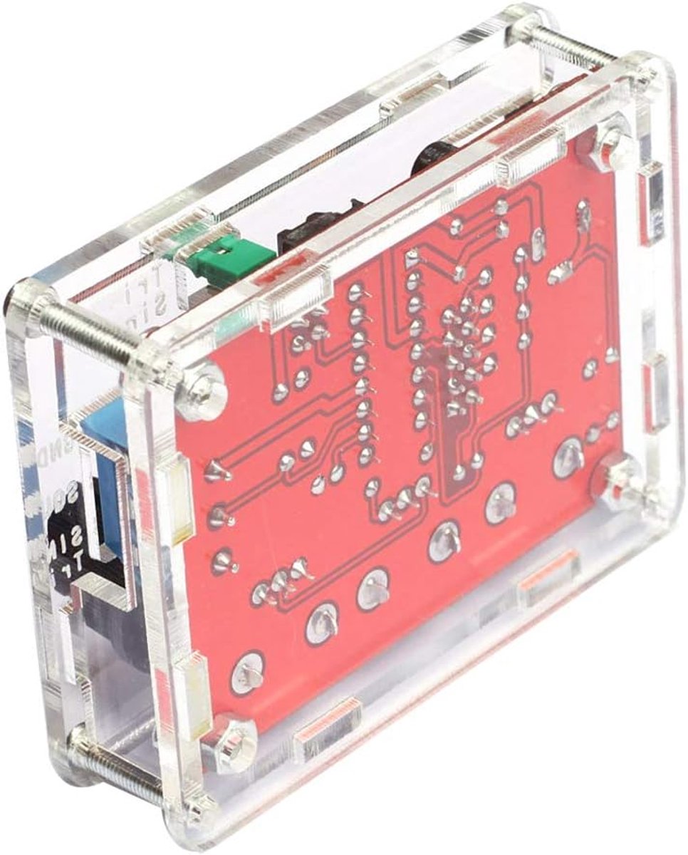 XR2206 Signaalgenerator Functiegenerator Kit Sinus/Driehoek/Vierkant Uitgang 1 Hz-1 MHz Instelbare Frequentie Amplitude (DIY Kit Eindproduct)