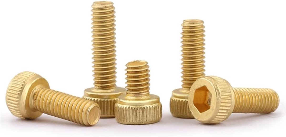inbusbout Koperen Schroeven M3x10 mm,30 pcs