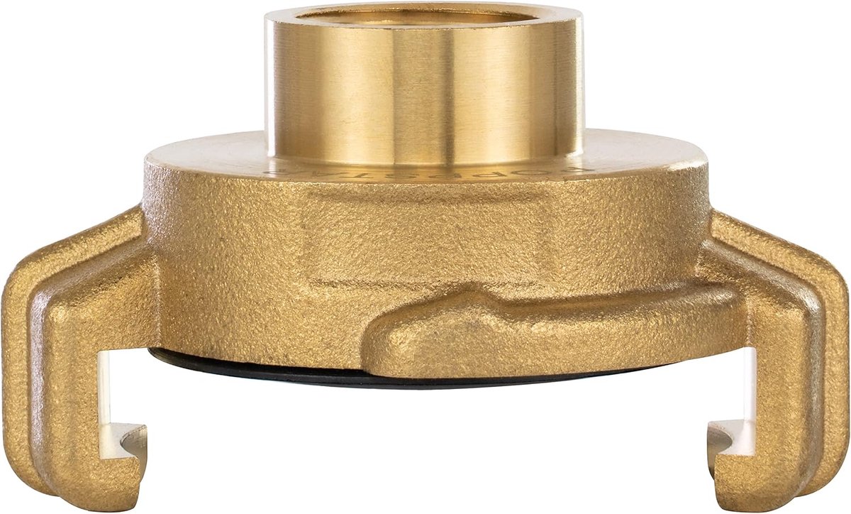 Messing Snelkoppeling 3/8 inch Binnendraad (koppeling systeem Geka met 3/8" schroefdraad)