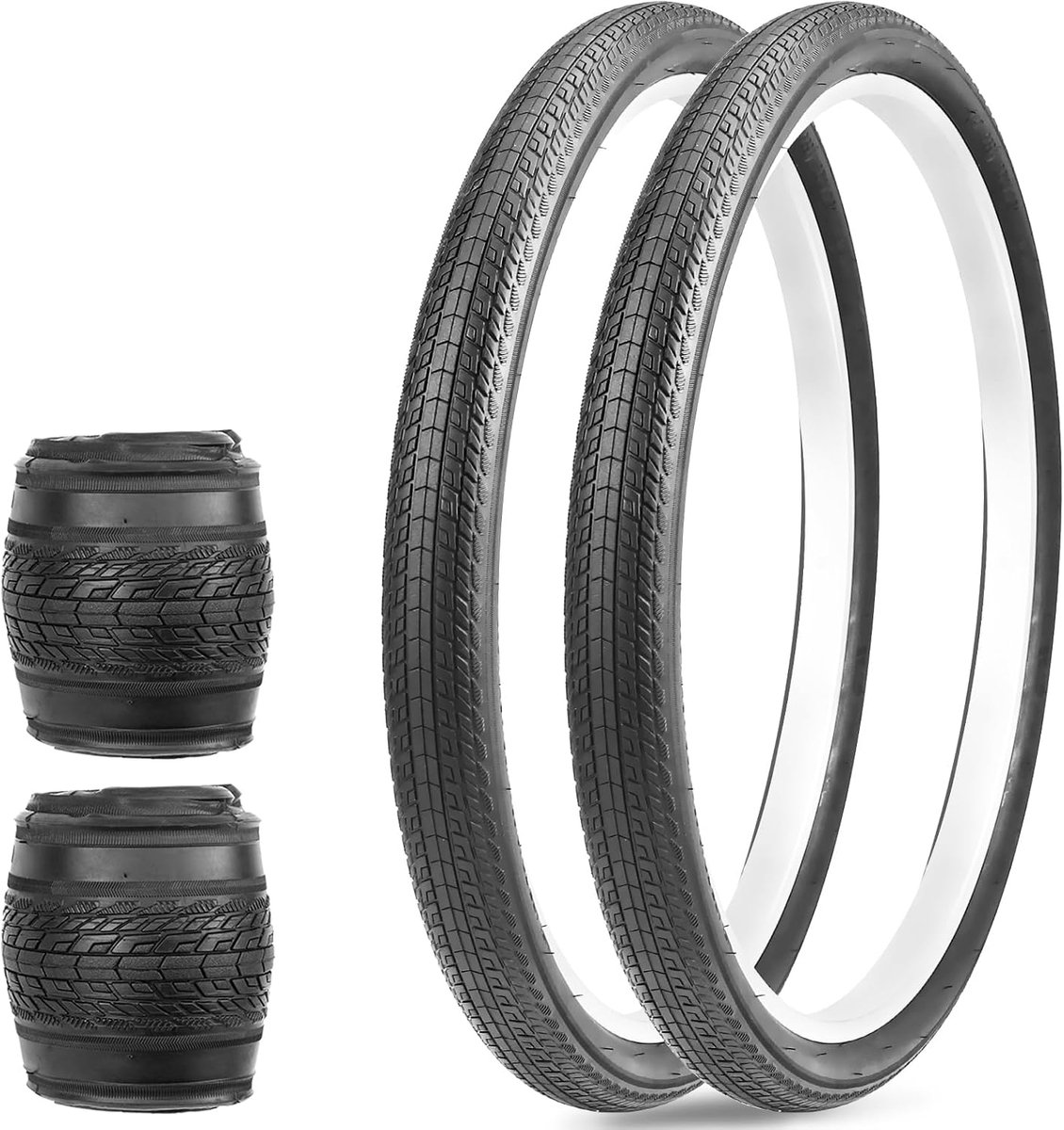 Banden, 20/24/26 x 1,75 inch, voor MTB/stadsbike/cruiserfiets/vouwfiets/hybride
