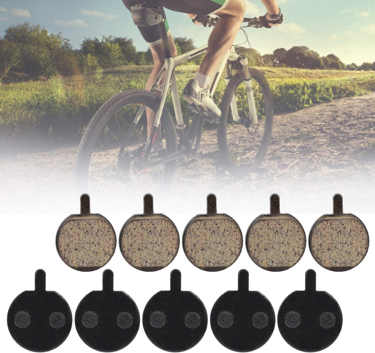 schijfremmen Fiets schijfremblokken Semi-metalen remblokken voor gebruik op de mountainbike Bicycle