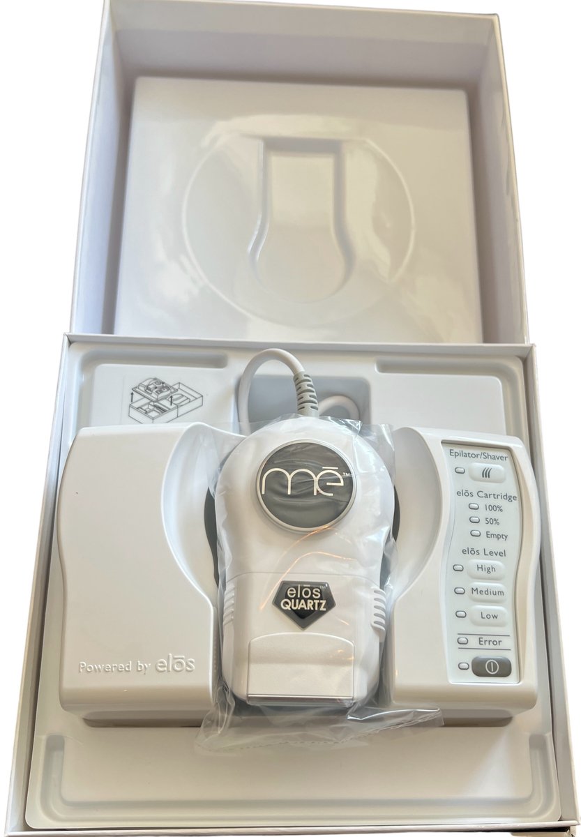 Mē Soft IPL + RF - FDA goedgekeurd met extra reserve IPL Elōs Quartz lamp- Permanent Hair Reduction System ( Gepatenteerde Dual Wave Technologie, IPL en Radiofrequentie)