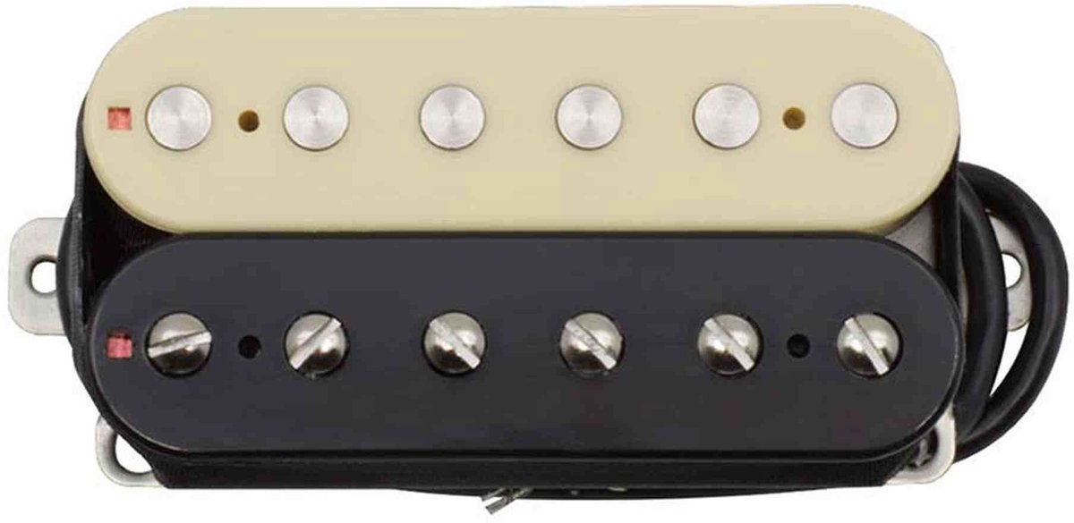 Gotoh GPU-HBCLAZBX Classic Alpha Humbucker Pickup - Alnico 2 bars, brug, zebra