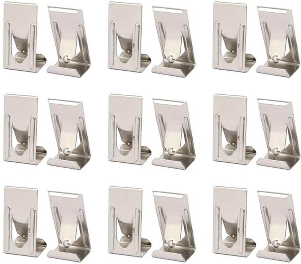 Draaibare Clip - 30 Stuks - Metaal - Voor Foto's/Schilderijen - Eenvoudige Installatie - Hoge Hardheid - Fotohaak