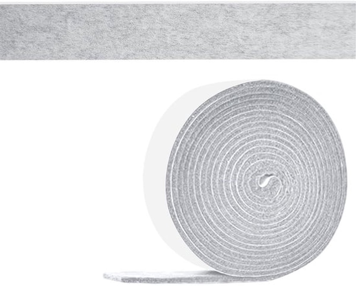 Condensatieband Vochtabsorberend - Anti-condensatie Tape - Zelfklevend - Herbruikbaar - 3 cm x 4 m - Grijs - Vochtabsorber
