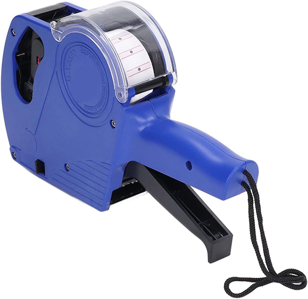 8 Cijfers Prijskaartje Pistool, Handmatige Etiketteermachine 8 Cijfers Prijskaartje Pistool met Cartridge Draagbare Prijsmarkering Tool Label, Prijsmarkeringslabels(blauw)