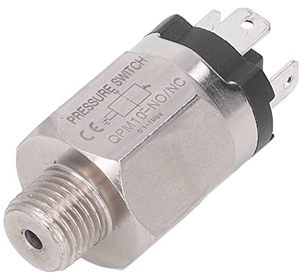 1/2 Inch Draadmembraantype Drukschakelaar RVS Rubberen Drukschakelaar voor Perslucht en Water