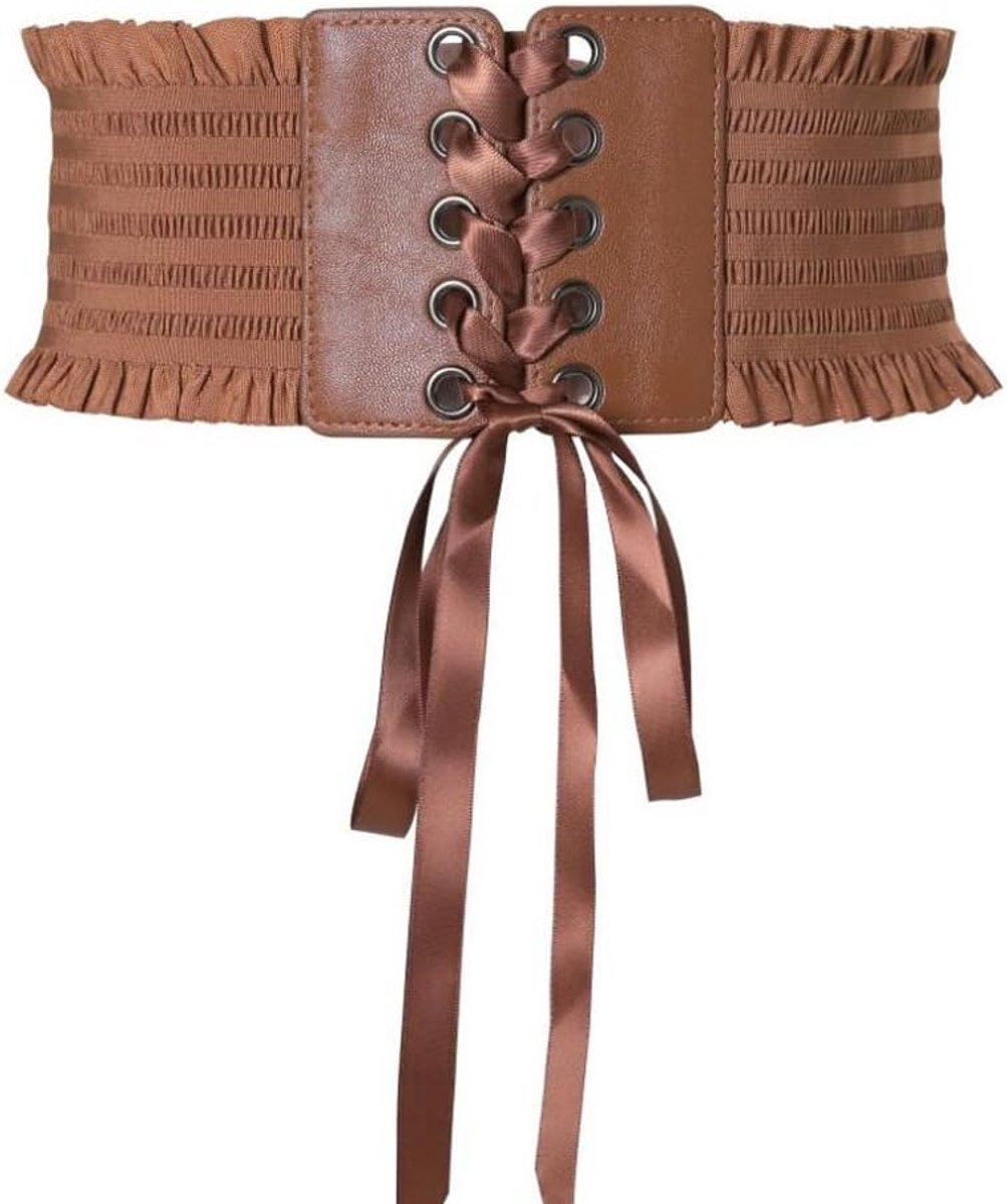 Riemen Breed Meisje Vrouwen Jurk Decoratie Tailleband Elastische Cincher Corset