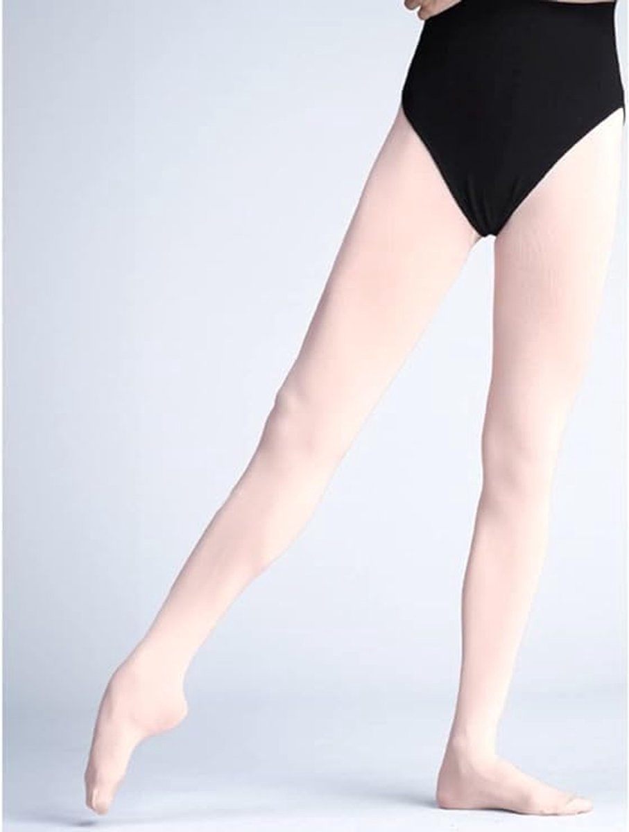 balletpanty voor meisjes en dames, danskousen, rekbaar, 90 denier, voor danslessen of shows