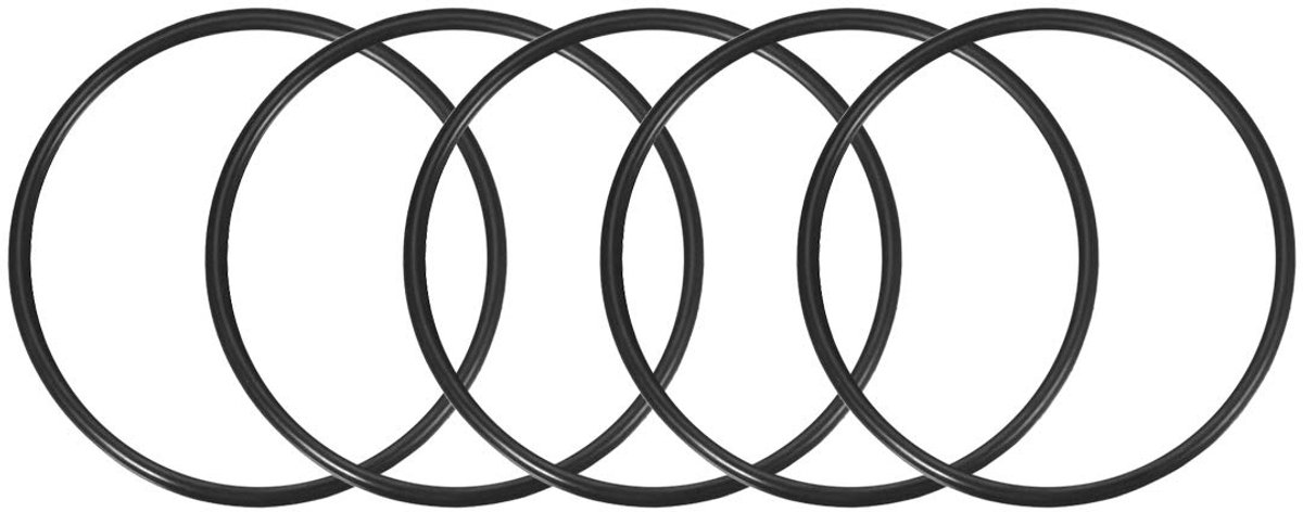 sourcing map 5 stuks metrische nitrilrubber O-ringen afdichtingen 67 mm x 75 mm x 4 mm rubberen afdichting afdichtring voor slagroomdispenser pomp snelkoppeling reserveafdichting vuladapter