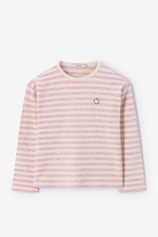 Oranje Longsleeve Met Strepen