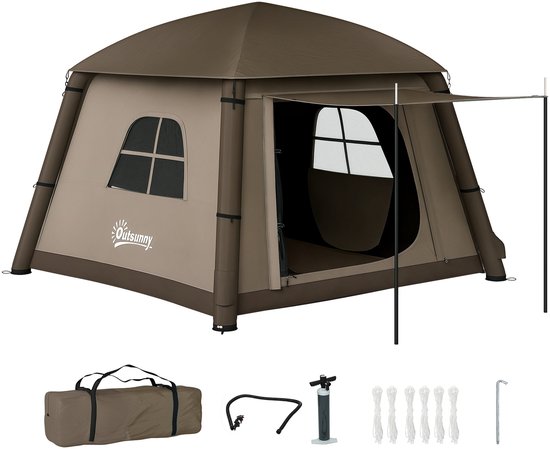 Outsunny Opblaasbare Campingtent