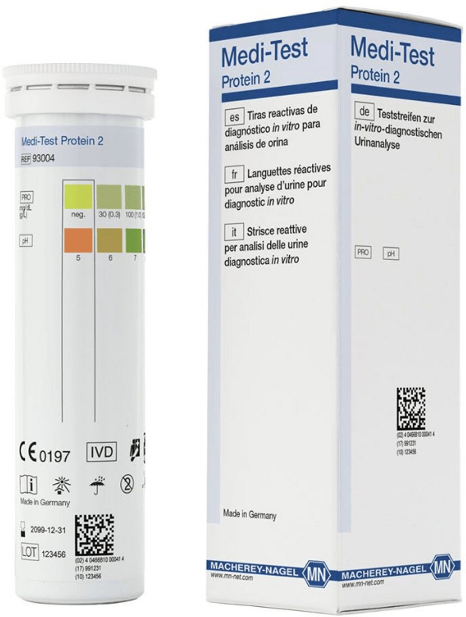 Medi-Test Protein 2 urine 50 teststrips