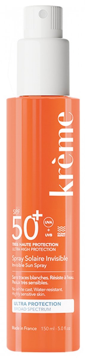 Krème Spray Solaire Invisible SPF50+ 150 ml
