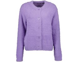 Blue Seven - dames - Vest 248136 lila knopen Blue Seven - maat 38