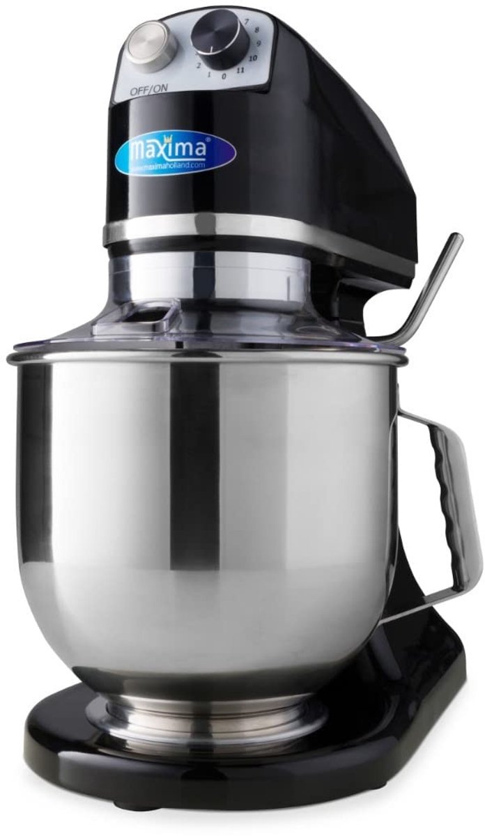 Keukenmachine - RVS - 7 Liter Mengkom - 11 Snelheden - Voor Thuis en Professioneel Gebruik