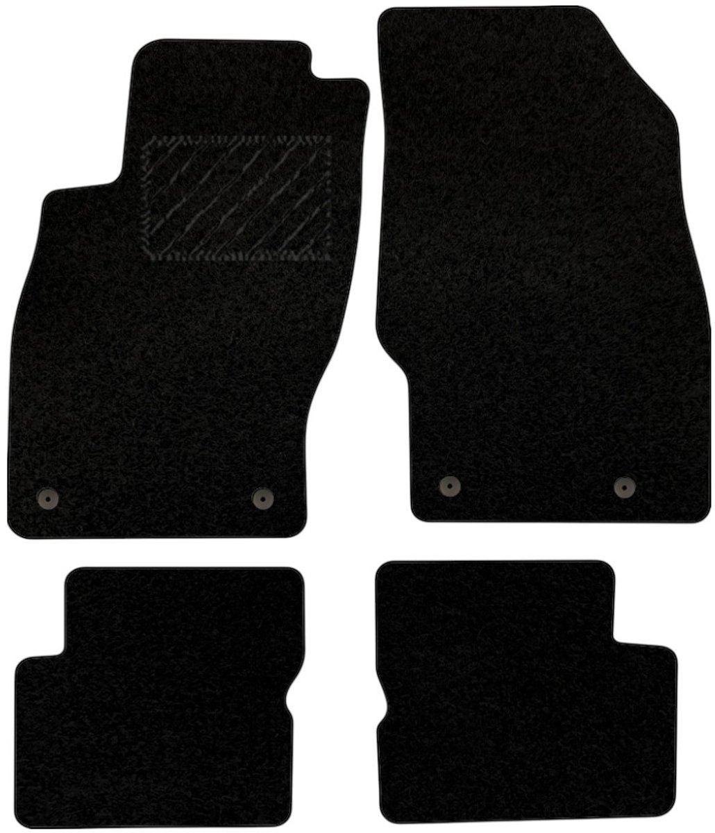 Automatten Opel Corsa D 2006-2014 - Perfecte pasvorm - 4-delig