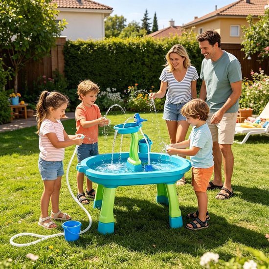 KZQ Oplaadbare Watersproeier Voor Watertafel, Bad En Tuin - Zomerwaterplezier Voor Peuters van KZQ — afbeelding 3