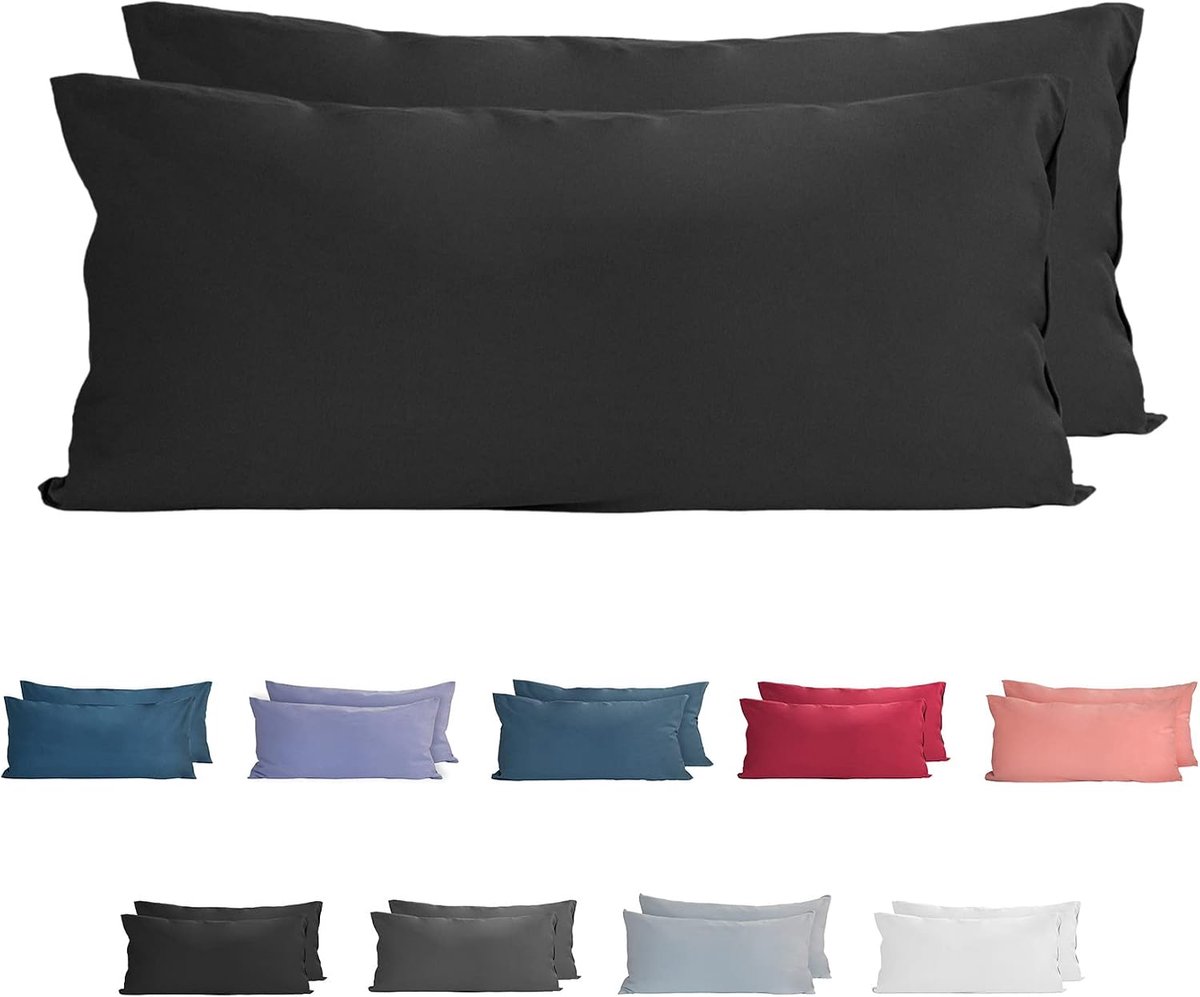 Kussenslopen 40x80 cm - 100% Katoen - Superzacht - Voor een comfortabele nachtrust - ShopVlot