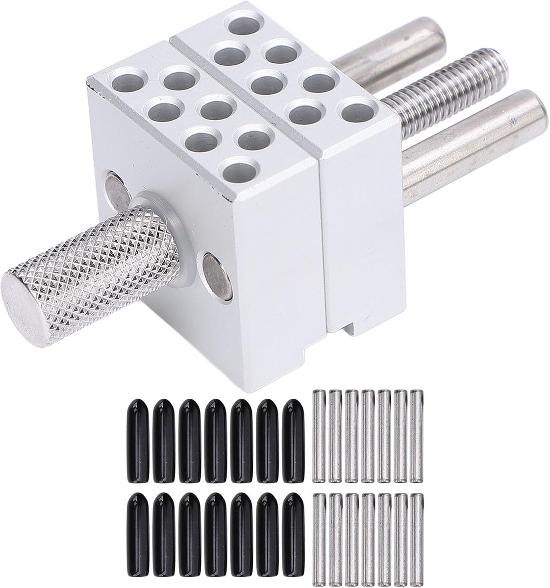 Mini bankschroef 30mm - verstelbare metalen klem - handige vice grip - ideaal voor sieraden carving - ShopVlot