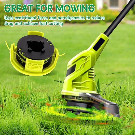 Vervangende Trimmer Spoel met Dubbele Autofeed 1.2mm, 8.4m Lang, Geschikt voor RLT3525S, Tuinonderhoud en Grasmaaien Accessoires — afbeelding 5