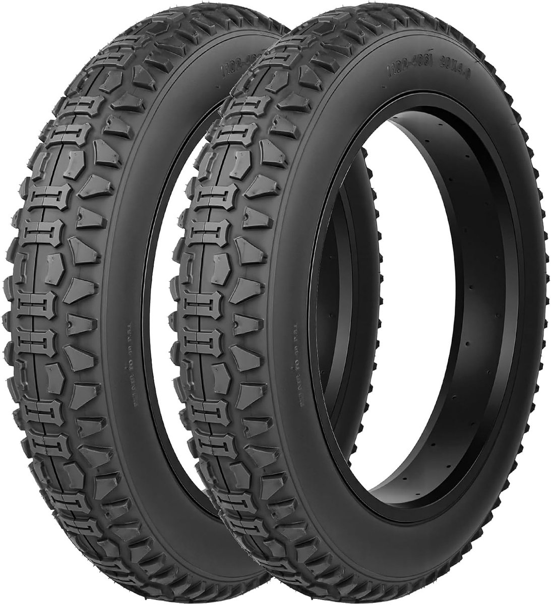 Buitenband - Zwart - 20 x 4.0 inch - Robuuste Grip voor Offroad Gebruik - Voor Fatbikes en E-bikes