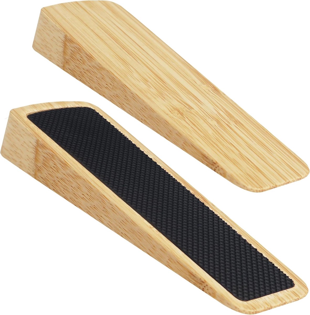 AFFIXERS Set van 3 deurstoppers voor antislip vloeren, duurzame en robuuste rubberen deurstoppers - ShopVlot