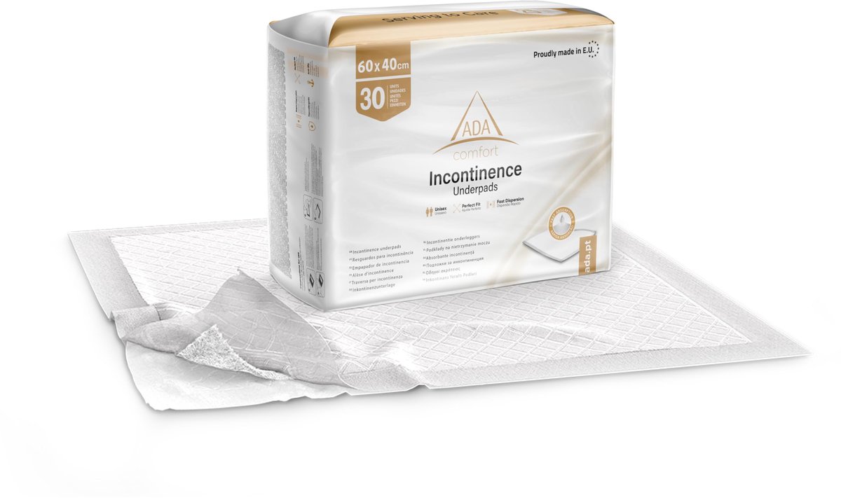 Wegwerp aankleedkussen voor volwassenen 60 x 40 cm - antislip - robuust - ideaal voor thuisgebruik - ShopVlot