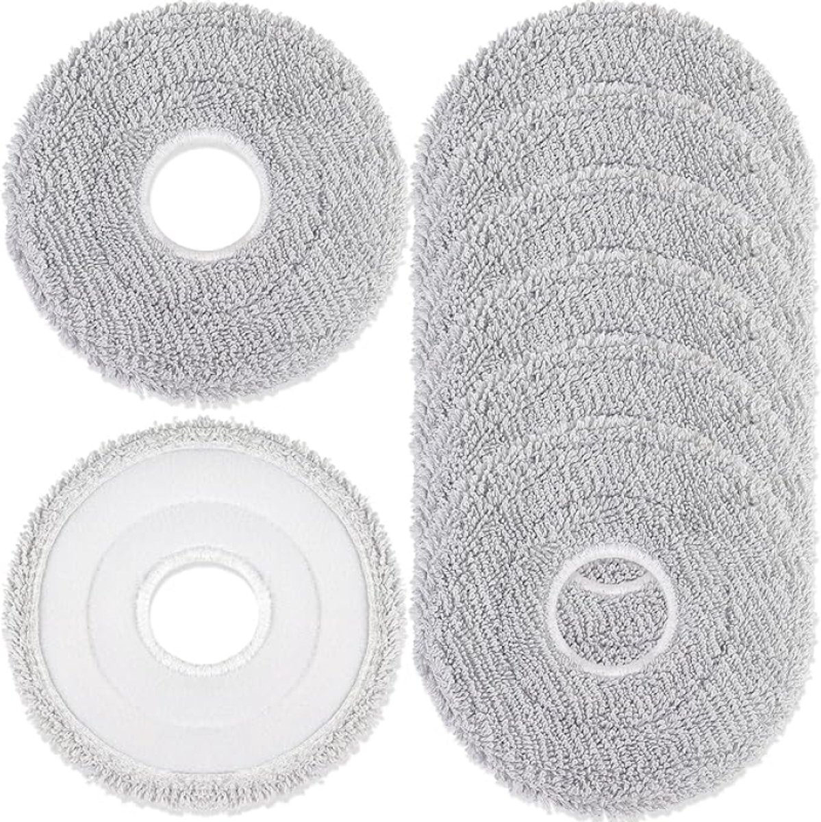 8 Stuks Wisdoeken voor Dreame L10s/X40/L40/AE/L40S/X50/L50S/L50 Pro Ultra - Herbruikbaar en Wasbaar Reservedoek