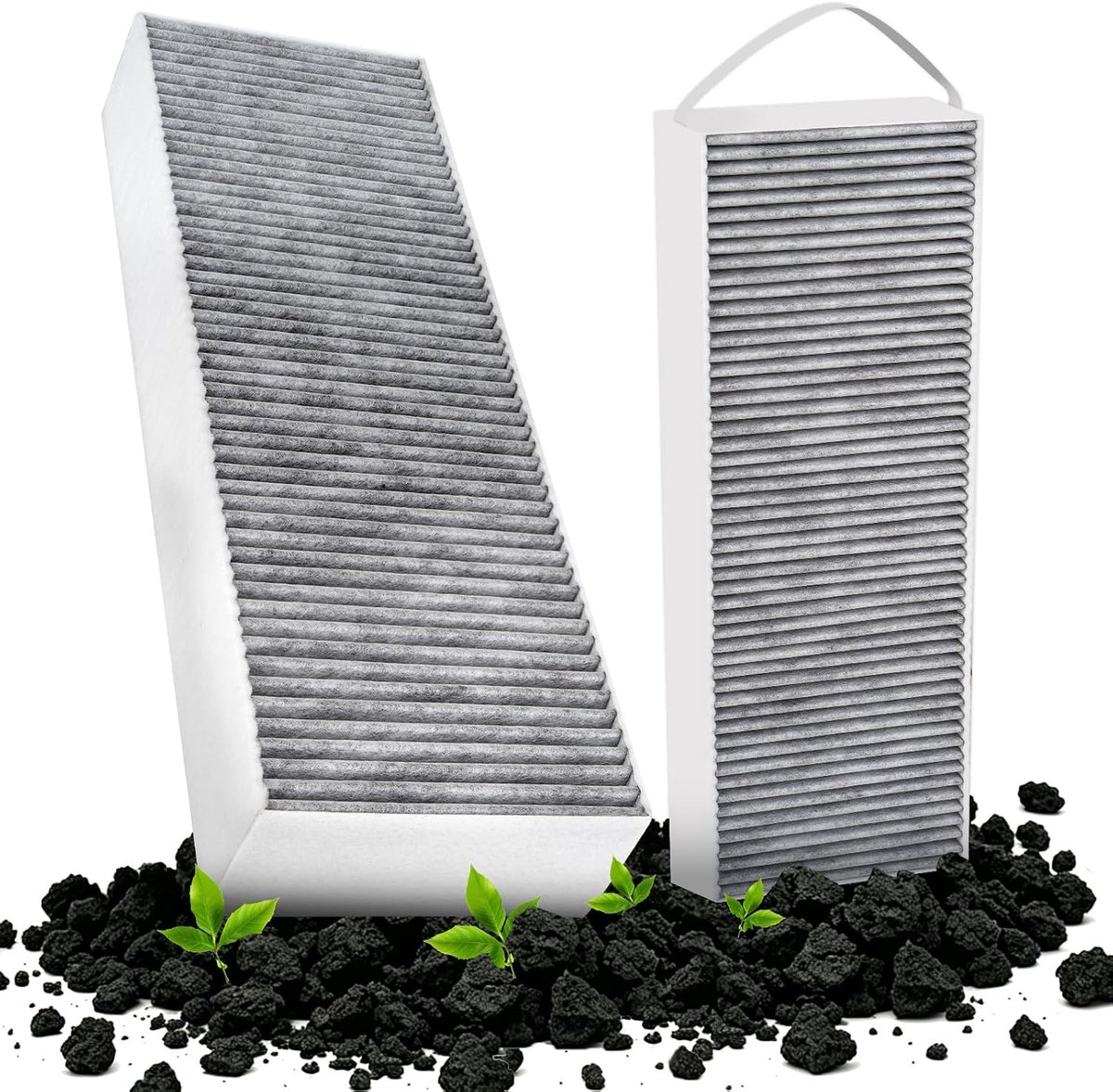 (2 Piece) PUAKF Activated Carbon Filter for Bora Pure PUAKF, Filter Compatible with Bora X Pure/S Pure/PURU/PUXU - ShopVlot