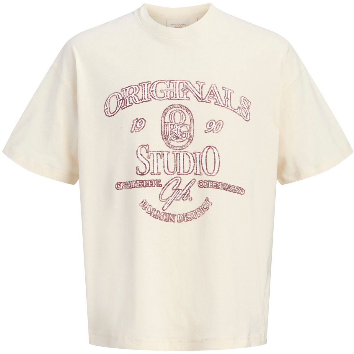 Jack & Jones T-shirts Achterkant bedrukt T-shirts