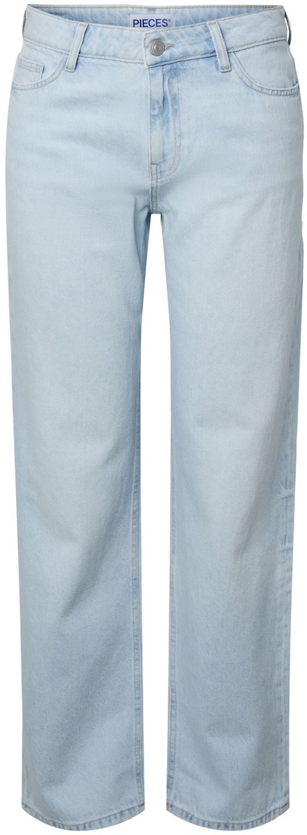Pieces Straight fit jeans PCSKY MW
