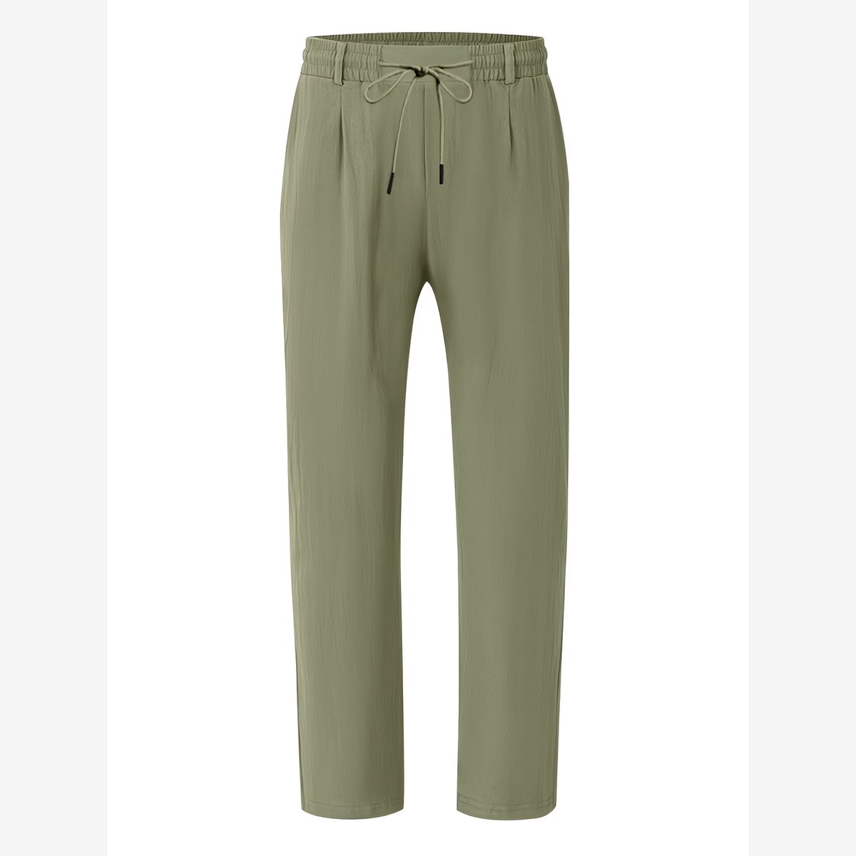 Currero Linnen Broek Heren - Zomerbroek - Volwassenen - Lange Broek - Pantalon - Strandbroek - Zomer - Ibiza Stijl - Varen Groen XXXL