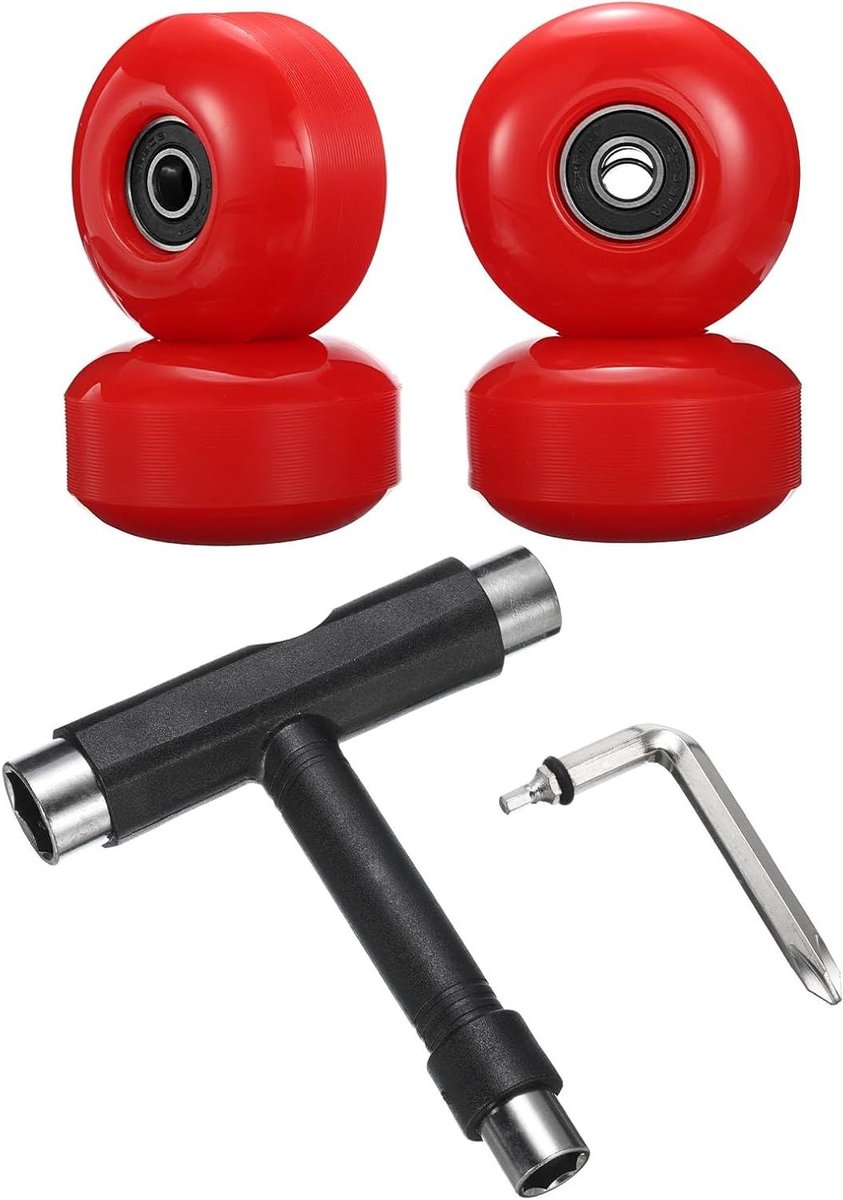 Skateboardwielen Straatwielen Cruiserwiel Skateboarden Tricks Met Lagers 52 mm 95A