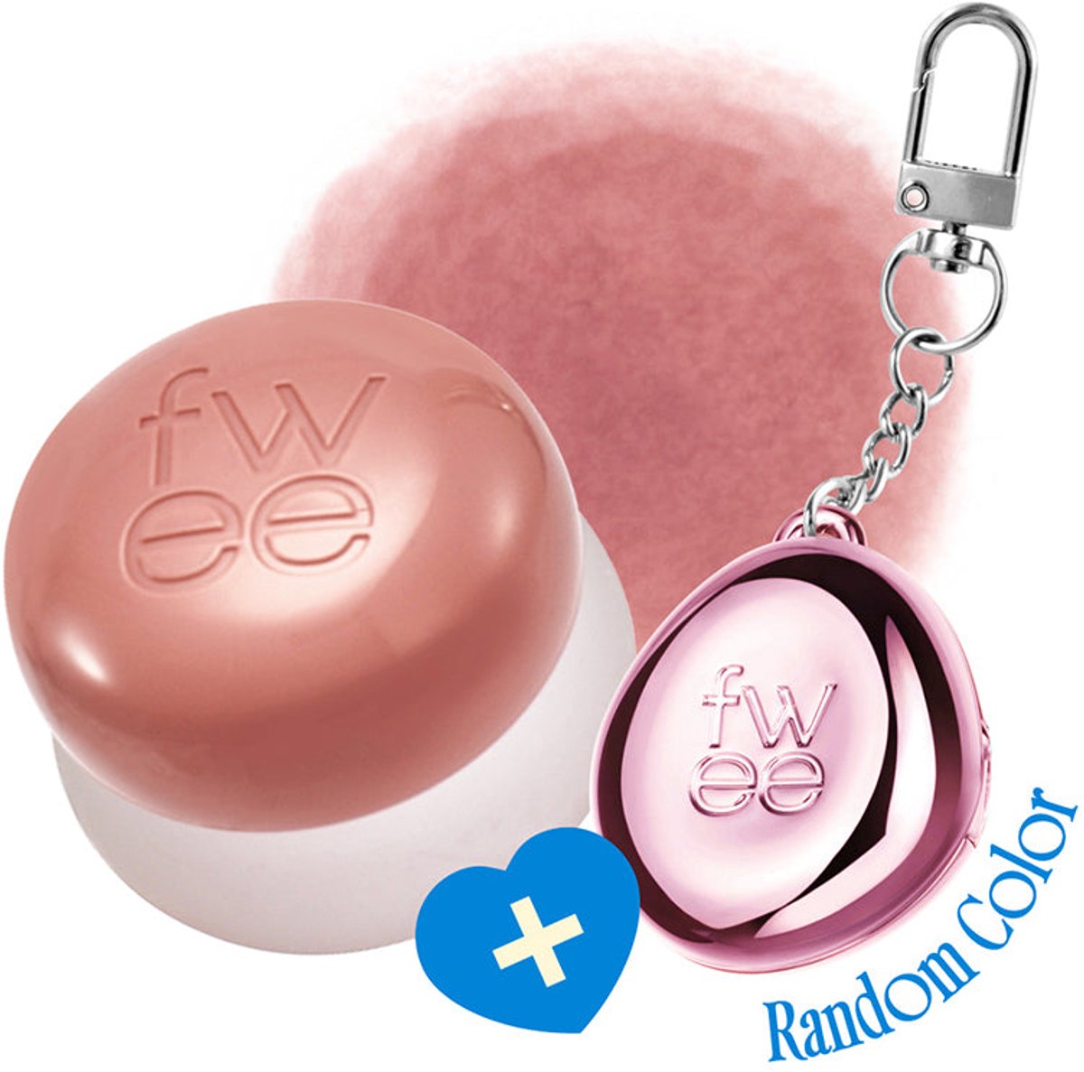 Blurry Pudding Pot Keyring Set