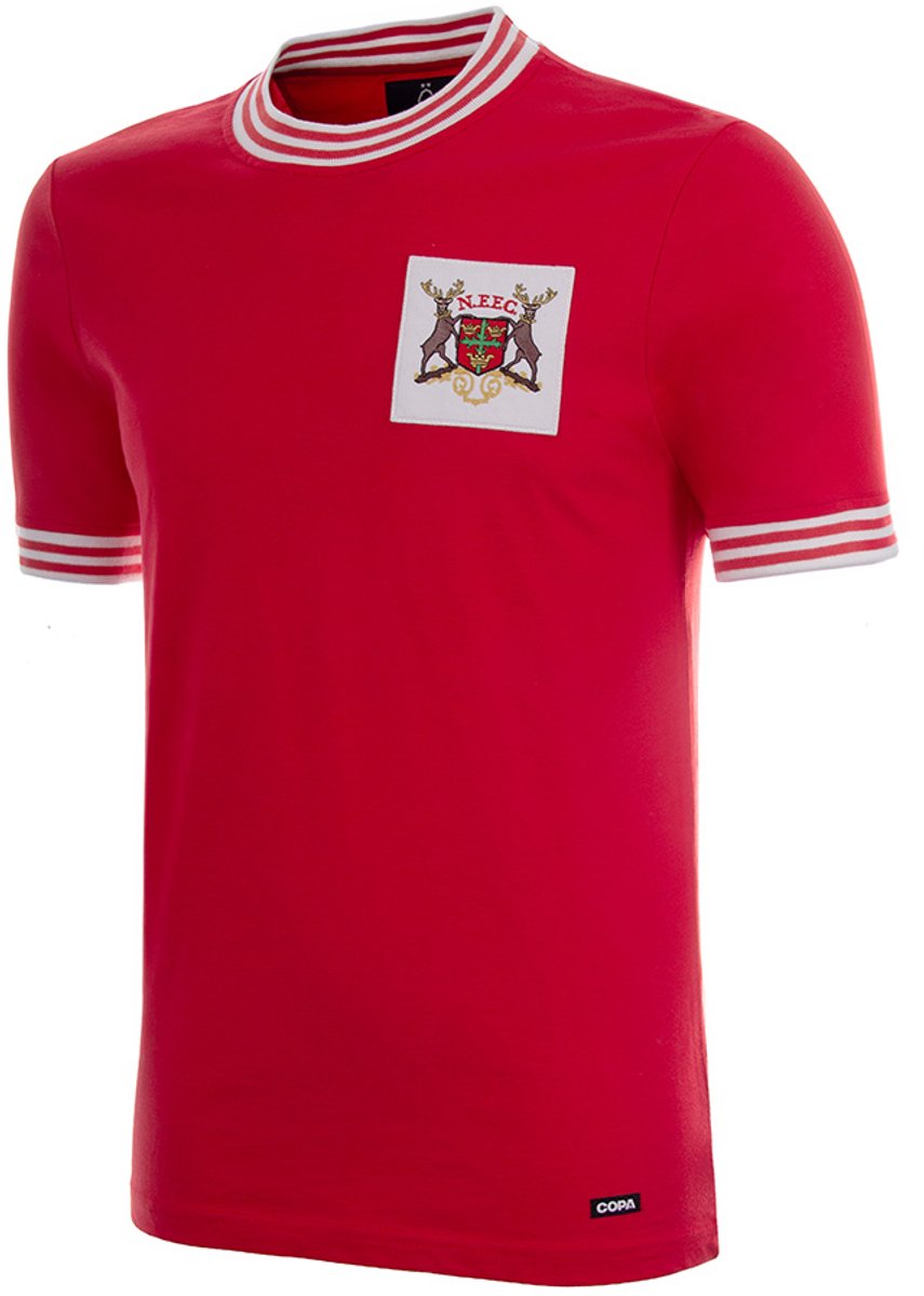 COPA Football - Nottingham Forest 1966 - 67 - Retro Voetbalshirt - Heren - XL - Rood